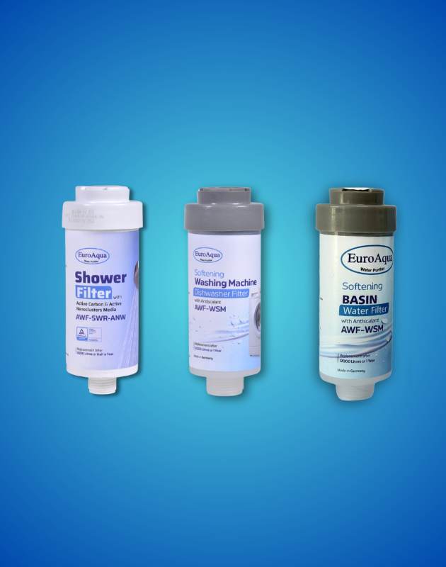 Filter Combo(3) (Basin Filter + Shower filter + Dishwasher Filter)